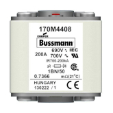 Быстродействующий предохранитель Cooper Bussmann 170M4409, 690V 250.0A, AR 1BN/50