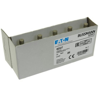 6D27 предохранитель Bussmann 500VAC 6.0A, GG