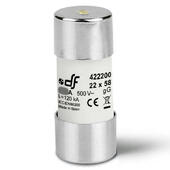 Предохранитель DF Electric 50A, цилиндрический с бойком 22x58 мм, gG, 690VAC