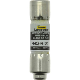 FNQ-R-20 предохранитель Bussmann 300VDC 20.0A, Time-Delay