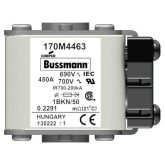 Быстродействующий предохранитель Cooper Bussmann 170M4463, 690V 450.0A, AR 1BKN/50