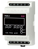 Программируемое цифровое реле PDR-2/A UNI 12-240V AC/DC (2x16A_AC1)