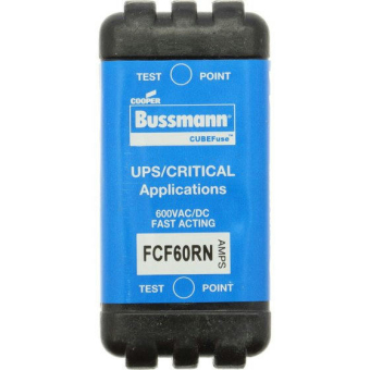 FCF60RN предохранитель Bussmann 600VAC 60.0A, Fast-acting