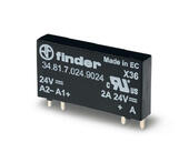 34.81.7.024.7125 Ультратонкое твердотельное реле Finder