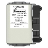 Быстродействующий предохранитель Cooper Bussmann 170M3396, 1250V 315.0A, AR 1*BKN/75