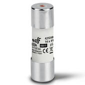 Предохранитель DF Electric 32A, цилиндрический с бойком 14x51 мм, gG, 500VAC Предохранитель DF Electric 32A, цилиндрический с бойком 14x51 мм, gG, 500VAC