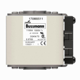 Быстродействующий предохранитель Cooper Bussmann 170M8510, 1000V 1000.0A, AR 3GKN/75