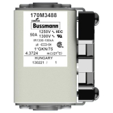 Быстродействующий предохранитель Cooper Bussmann 170M3488, 1250V 50.0A, AR 1*GKN/75