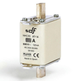 Предохранитель DF Electric 63A, NHC00, gG, 500VAC