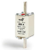 Предохранитель DF Electric 100A, NH0S, gG, 500VAC, с бойком Предохранитель DF Electric 100A, NH0S, gG, 500VAC, с бойком