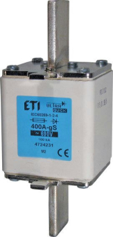 ETI Предохранитель M2/500A/690V-gS (100kA) (арт.4724233)