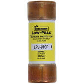 LPJ-25SP плавкий предохранитель Bussmann Low-Peak, промышленный 300VDC 25.0A, Time-Delay