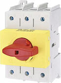 Разъединитель нагрузки (желто-красный) LAS 160 3р "1-0" 160A Разъединитель нагрузки (желто-красный) LAS 160 3р "1-0" 160A