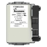 Быстродействующий предохранитель Cooper Bussmann 170M3394, 1250V 200.0A, AR 1*BKN/75