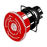 Выключатель аварийной остановки Omron A22EL-M-24A-02