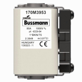 Быстродействующий предохранитель Cooper Bussmann 170M3953, 1000V 80.0A, AR 1*BKN/75