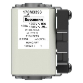 Быстродействующий предохранитель Cooper Bussmann 170M3393, 1250V 160.0A, AR 1*BKN/75