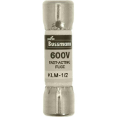 KLM-1-2 предохранитель Limitron Bussmann быстродействующий 600VDC 0.5A, Fast-acting