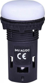 ETI Лампа сигнал. LED матовая ECLI-024C-W 24V AC/DC (белая) (арт.4771215)