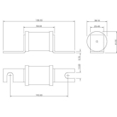 160CMT предохранитель Bussmann 690VAC 160.0A, AR