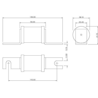 160CMT предохранитель Bussmann 690VAC 160.0A, AR