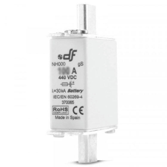 Предохранитель быстродействующий 40A, NH000, gS, 440VDC