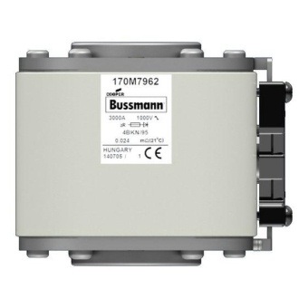 Быстродействующий предохранитель Cooper Bussmann 170M7962, 1000V 3000.0A, AR