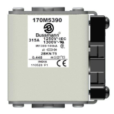 Быстродействующий предохранитель Cooper Bussmann 170M5390, 1250V 315.0A, AR 2BKN/75