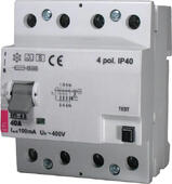 EFI- 4 40/0,3/S AC (10kA) Устройство защитного отключения