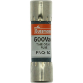 FNQ-1-2 предохранитель Bussmann 500VAC 0.5A, Time-Delay