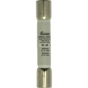 SC-45 предохранитель Bussmann 480VAC 45.0A, Time-Delay