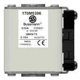 Быстродействующий предохранитель Cooper Bussmann 170M5396, 1100V 630.0A, AR 2BKN/75