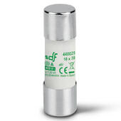 Предохранитель DF Electric 25A, цилиндрический 10x38 мм, aM, 400VAC Предохранитель DF Electric 25A, цилиндрический 10x38 мм, aM, 400VAC