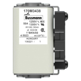 Быстродействующий предохранитель Cooper Bussmann 170M3438, 1250V 50.0A, AR 1*BKN/80