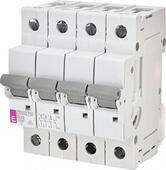 Выключатель автоматический ETIMAT P10 3p+N D 20А (10 kA) (арт.272042100)