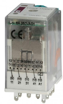 ETI Реле электромеханическое ERM4-110 DCL 4p (арт.2473022)