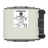 Быстродействующий предохранитель Cooper Bussmann 170M6594, 1250V 630.0A, AR 3GKN/75
