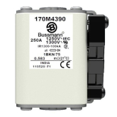 Быстродействующий предохранитель Cooper Bussmann 170M4390, 1250V 250.0A, AR 1BKN/75