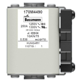 Быстродействующий предохранитель Cooper Bussmann 170M4490, 1250V 250.0A, AR 1GKN/75